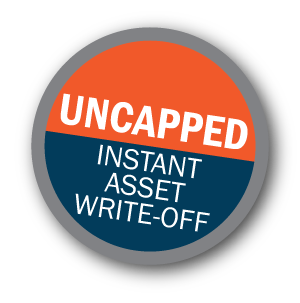 Uncapped Instant Asset Write off
